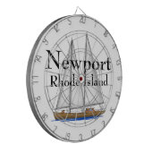 Nieuwpoort Rhode Island Dartbord (Voorkant Links)