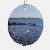 Nieuwpoort ri oceaanuitzicht keramisch ornament (Links)