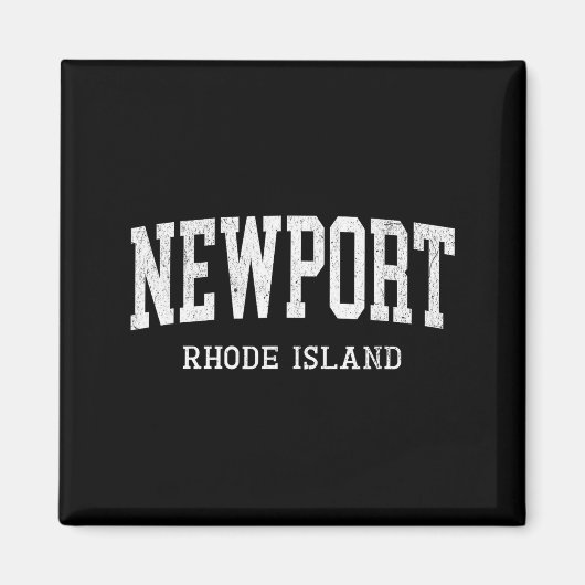 Nieuwrt Rhode Island Magneet (Voorkant)