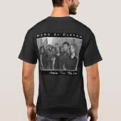 Nieuws bij elf - B&W-band Shirt (Achterkant)