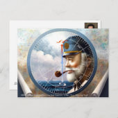 NIEUWS EN Kaart kapitein/decor of Zee kapitein (Voorkant / Achterkant)