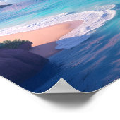 Nieuws Golf van Amerika in pastelkleuren Poster (Hoek)