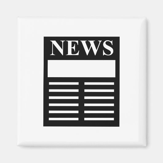 Nieuws koppen magneet (Voorkant)