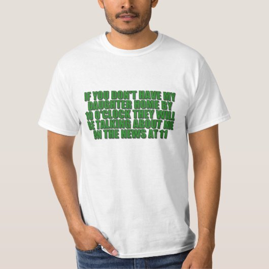 Nieuws op 11 t-shirt (Voorkant)