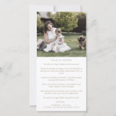 Nieuws over de Romantische Gold Merry-serie Feestdagenkaart (Achterkant)