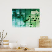 Nieuws over grondstoffenhandel en prijsanalyse poster (Keuken)