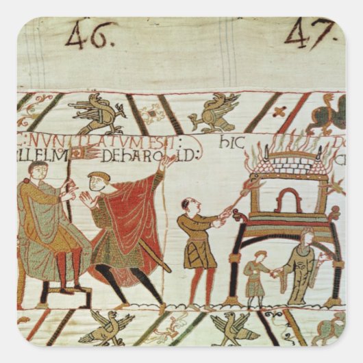 Nieuws over Harold Vierkante Sticker (Voorkant)