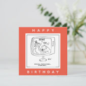 Nieuws over nieuwsbrieven over tv-Cartoon Kaart (Staand voorkant)