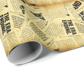 Nieuws papier met oud papier (Rol Hoek)