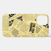 Nieuws papier met oud papier Case-Mate iPhone case (Achterkant (horizontaal))