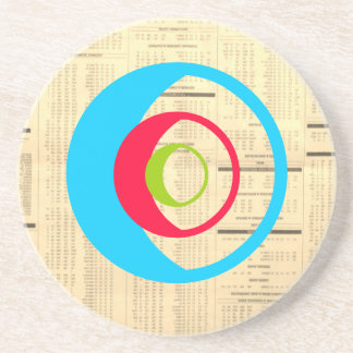 Nieuws Print Sandstone onderzetter