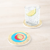 Nieuws Print Sandstone onderzetter (Zijkant)