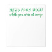 Nieuws uit eigen notitieblok (Voorkant)