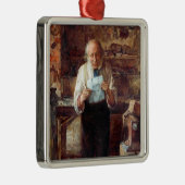 Nieuws uit mijn land (James Campbell) Metalen Ornament (Rechts)