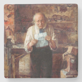 Nieuws uit mijn land (James Campbell) Stenen Onderzetter