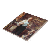 Nieuws uit mijn land (James Campbell) Tegeltje (Zijkant)