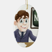 Nieuwsankerman Keramisch Ornament (Rechts)