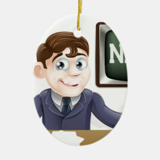 Nieuwsankerman Keramisch Ornament