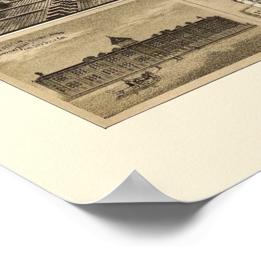 Nieuwsbericht, VA Panorama - 1891 Poster (Hoek)