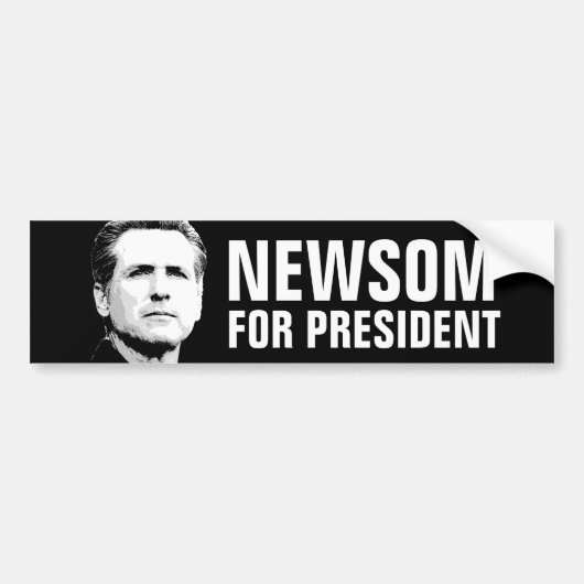 NIEUWSBERICHT VOOR PRESIDENT BUMPERSTICKER (Voorkant)