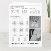 Nieuwsblad Baby Binnenkort Zwangerschapsbericht Kaart (Achterkant)