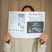 Nieuwsblad Baby verwacht zwangerschapsbericht Kaart