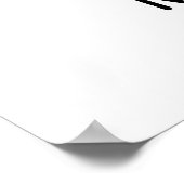 Nieuwsblad Funny Newt Pun Poster (Hoek)