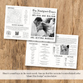 Nieuwsblad Huwelijksprogramma Infographic Tijdlijn Kaart