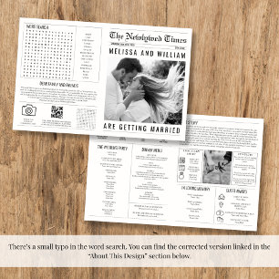 Nieuwsblad Huwelijksprogramma Infographic Tijdlijn Kaart