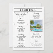 Nieuwsblad Unieke vrijgezelle Weekendroute Kaart (Achterkant)