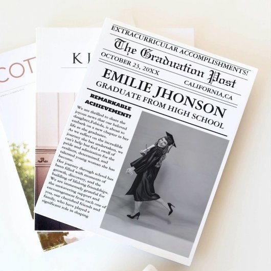 Nieuwsblad van Afstuderen middelbare school Kaart