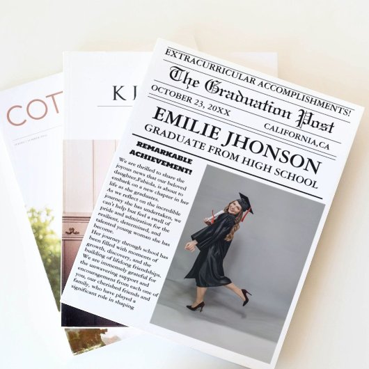 Nieuwsblad van Afstuderen middelbare school Kaart