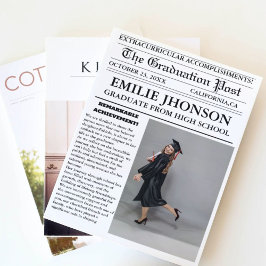 Nieuwsblad van Afstuderen middelbare school Kaart