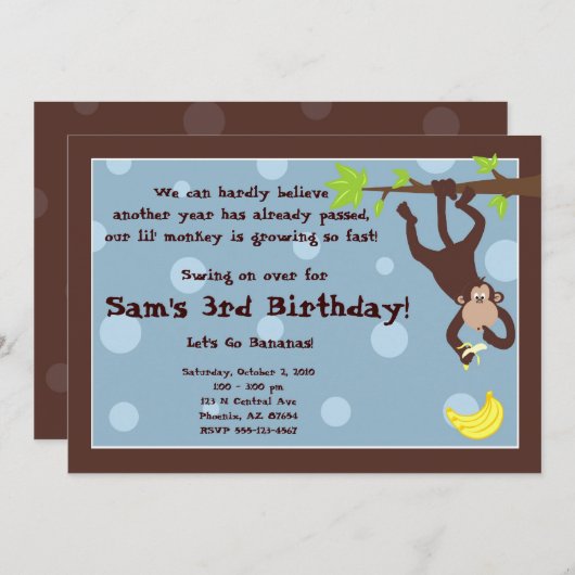 Nieuwsblauw Kaart (Voorkant / Achterkant)