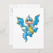 Nieuwsblauw Scorchio Briefkaart (Voorkant / Achterkant)