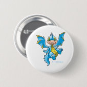 Nieuwsblauw Scorchio Ronde Button 5,7 Cm (Voorkant /achterkant)