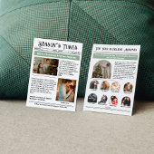 Nieuwsbrief Archief Foto Collage Kerst Vintage Feestdagenkaart