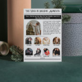 Nieuwsbrief Archief Fotocollage Kerstmis Feestdagenkaart