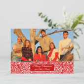 Nieuwsbrief met de Kaart met de rode strepen op de (Staand voorkant)