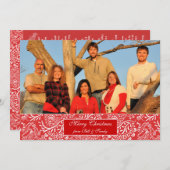 Nieuwsbrief met de Kaart met de rode strepen op de (Voorkant / Achterkant)