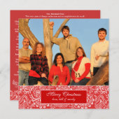 Nieuwsbrief met de Kaart met de rode strepen op de (Voorkant / Achterkant)