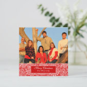 Nieuwsbrief met de Kaart met de rode strepen op de (Staand voorkant)