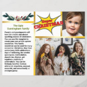 Nieuwsbrief met kerstfeestelijke recensie voor de  flyer (Voorkant)