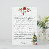 Nieuwsbrief met kerstfeestnummer voor land briefpapier (Staand voorkant)