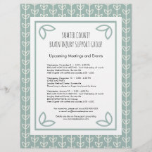 nieuwsbrief Rustic Leaves Support Group