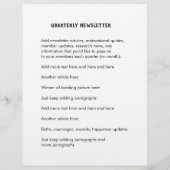 nieuwsbrief Rustic Leaves Support Group Flyer (Achterkant)