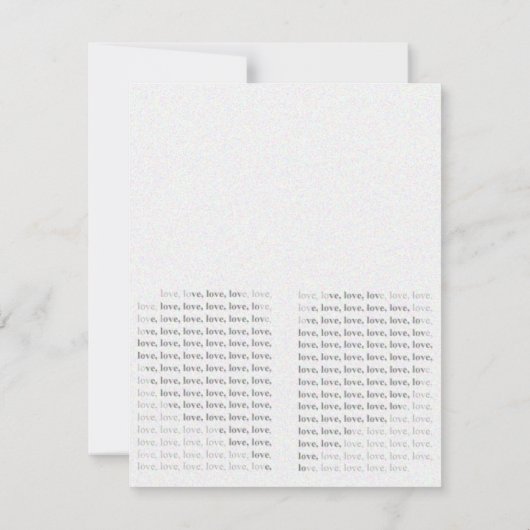 Nieuwsbrief Uitnodiging bruiloft (Achterkant)