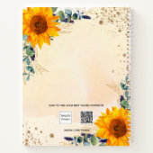 Nieuwsdag van de bezoekerslijst notitieboek (Achterkant)