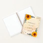 Nieuwsdag van de bezoekerslijst notitieboek (Binnen)