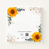 Nieuwsdag van de bezoekerslijst notitieboek (Achterkant)